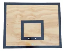 Tablero Para Aro De Basquet N5 De Madera Apto Exterior