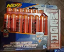 Dardos Nerf Mega X 20 Importado Nuevo Blister Cerrado