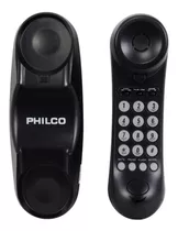Teléfono De Red Fijo Tipo Gondola Negro Philco 120bk