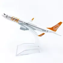 Miniatura Avião Gol Boeing Airbus Modelos Para Coleção Metal