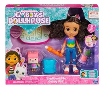 Gabbys Dollhouse Boneca Deluxe Craft Artesanato Sunny 3632