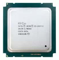 Processador Intel Xeon E5-2697 V2 Cm8063501288843  De 12 Núcleos E  3.5ghz De Frequência