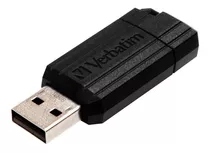 Pendrive Verbatim Store 'n' Go Pinstripe 128gb 2.0 Negro