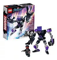 Lego Marvel Armadura Robô Do Pantera Negra 76204 - 124 Peças