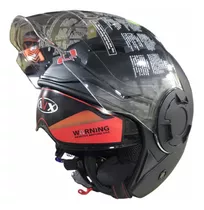 Casco Abierto Doble Visor Avx Negro Mate - Motomil