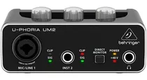 Behringer U-phoria Um2 Interfaz Placa Audio Usb 2x2 Oferta