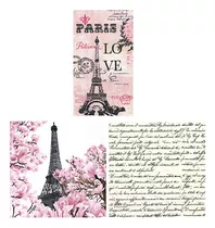 Servilletas Decoupage Torre Eiffel Paris Laura Craft