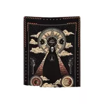 Manta Esotérica (magia, Santa Muerte, Brujería) Decorativo