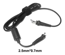 Cabo C/ Plug P/ Fonte De Netbook Asus Eeepc Series 2.5x0.7mm