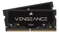 Memória Ram Vengeance Color Preto  32gb 2 Corsair Cmsx32gx4m2a2400c16