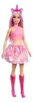 Saia Barbie Fantasy Doll Unicorn Pink Dream