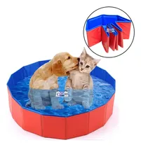 Piscina Multifuncional De Perros Gatos Y Niños Plegable 80cm