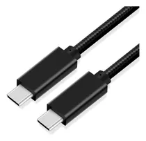 Cuxnoo Cable De Video Usb C-c De 10 Pies, Cable De Monitor U