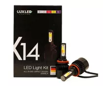 Kit Cree Led X14 H11 4 Colores Blanco Rosa Amarillo Azul