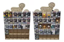 2 Exhibidores Funko Pop Mdf  Para Abiertos Y Cerrados 60 Pz