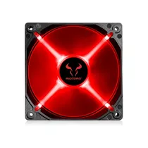 Ventilador Riotoro Cross X Clear Classic Red Led Fan