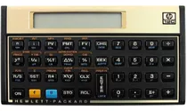 Calculadora Financeira Hp 12c Gold Lcd 10 Dígitos - Preto