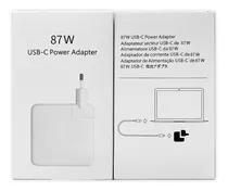 Cargador Para Macbook Pro Nuevo Tipo Usb-c 87w + Cable 2 Mts