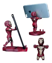 Soporte Celular-joystick Ironman Impreso En 3d - Detta3d