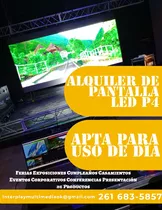 Pantalla Led Outdoor P4 Rental 