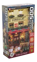 Puzzle 500 Peças Café Em Paris Grow