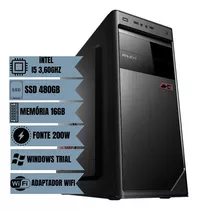 Pc Cpu Desktop I5 3.60ghz 16gb Ssd 480gb 