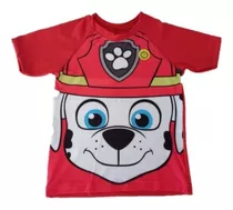 Remera Manga Corta Filtro Protector Rayos Uv Paw Marshal