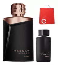 Perfume Magnat Select + Mini 10 Ml + Bolsa De Regalo Ésika