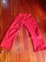 Pijama Pantalón Largo Jogging Rojo T L.detalle .kosiuko