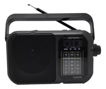 Radio Am/fm Daihatsu D-rp62 Usb/pila Recargable Linterna Color Negro