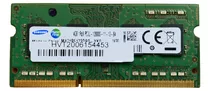 Memória Ram Color Verde 4gb Samsung 12800s Ddr3l Notebook