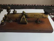 Antiguo Pulsador De Telégrafo 