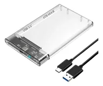 Case Hd Externo Notebook Adaptador Ssd Gaveta Usb 3.1 Tip C