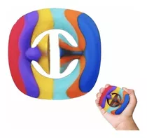 Snap Fidget Toy Finger Hand Grip Especial Rainbow Soft Mpfes