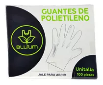 Guantes Desechables De Polipapel Caja  C/1000pzas