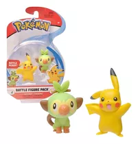 Brinquedo Diversão Crianças 2 Miniaturas Pokémon Go Env 24h