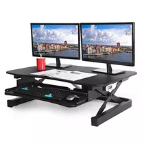 Apexdesk ¿¿edr-3612-negro Zt Series Altura Ajustable A Sit S