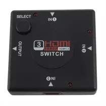 3 Puertos 1080p Hdmi Splitter Multi Switcher Hdtv Kamelia