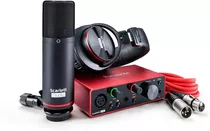 Focusrite Scarlett Solo Studio Set Grabación Usb 3g