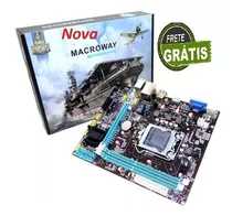 Placa Intel 1155 H61 Ddr3 Video Hdmi - I3 I5 I7 2-3 Geração