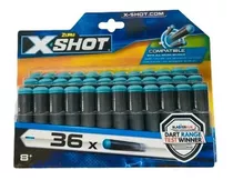 X-shot Dardos X 36 Pistola Lanza Dardo Goma Recarga C
