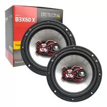 Alto Falante Bravox 6 Polegadas Triaxial B3x60x 100wrms Par 