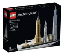 Lego Architecture Cidade De Nova Iorque 598 Pcs - 21028