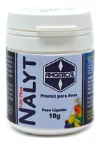 Nalyt 100 Plus 10 G - Amgercal Rouquidão De Pássaros