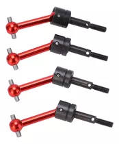 4pcs Metal Universal Drive Shaft Cvd 70mm Para Tamiya Tt02