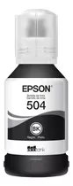 Refil De Tinta T504 Preto Epson L4150, L4160, L6161, L6171