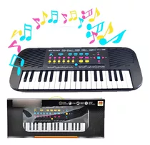 Piano Teclado Microfone Musical Educativo Grande 37 Teclas