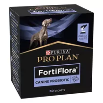 Suplemento En Polvo Purina Pro Plan Fortiflora Canine Probiotic Con Probióticos Para Perro Todas Las Edades Todos Los Tamaños En Sobres De 30 Unidades De 1g Por Unidad De 30g