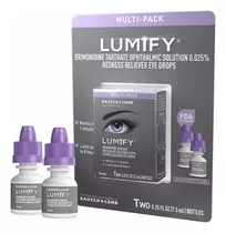 Lumify Gotas Para Ojos Rojos 2 Frascos 7.5ml Importado!