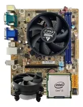 Kit Placa Mãe H61 1155 Ddr3 + Processador I5 2° + Cooler